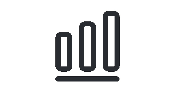 Exploding market growth icon